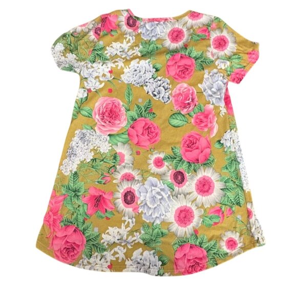 Lularoe Classic T Womens Floral Short Sleeve T-Shirt-XS-GUC - Picture 6 of 6